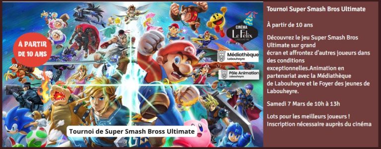 Photo de Tournoi de Super Smash Bros Ultimate  – 10 ans du Félix