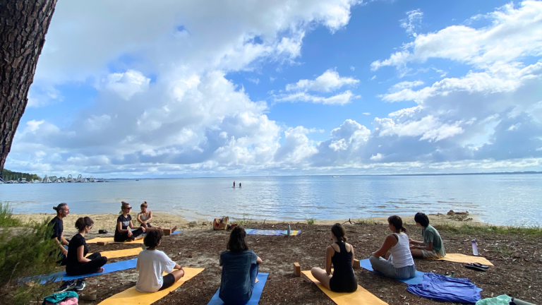 Photo de Stage yoga immersion en plein air