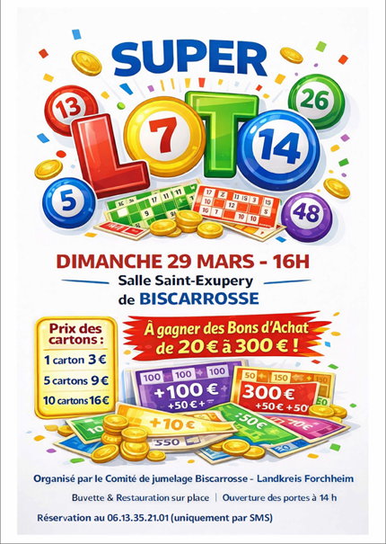 Photo de Loto du Comité de Jumelage Biscarrosse – Landkreis Forchheim