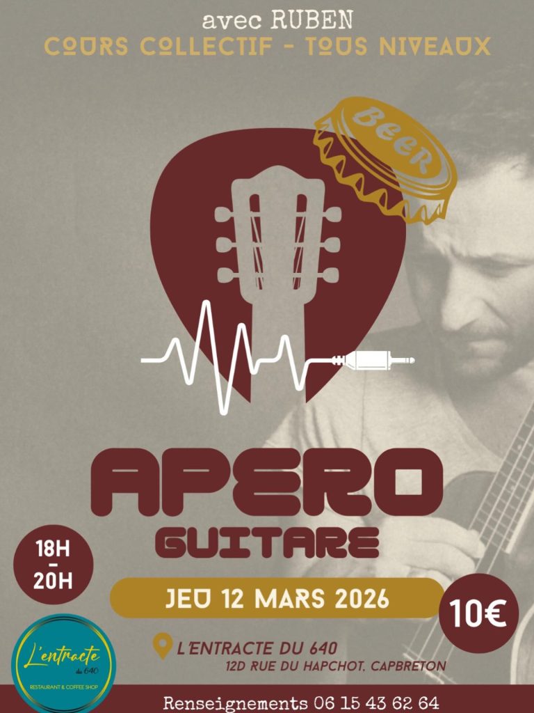Photo de Apéro Guitare à l’entracte du 640