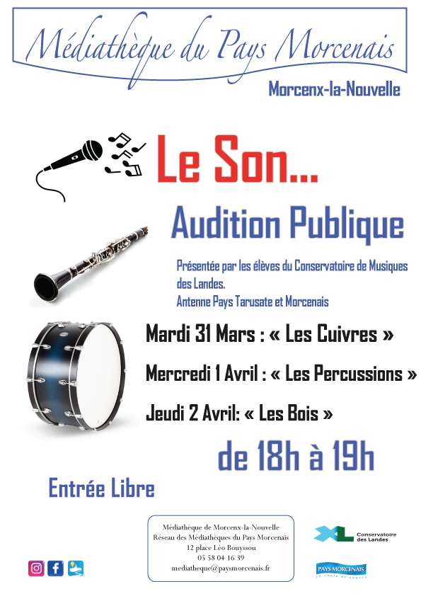 Photo de Le Son – Audition Publique – Les Bois