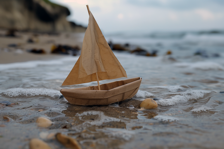 Photo de 2ème course de bateaux en carton