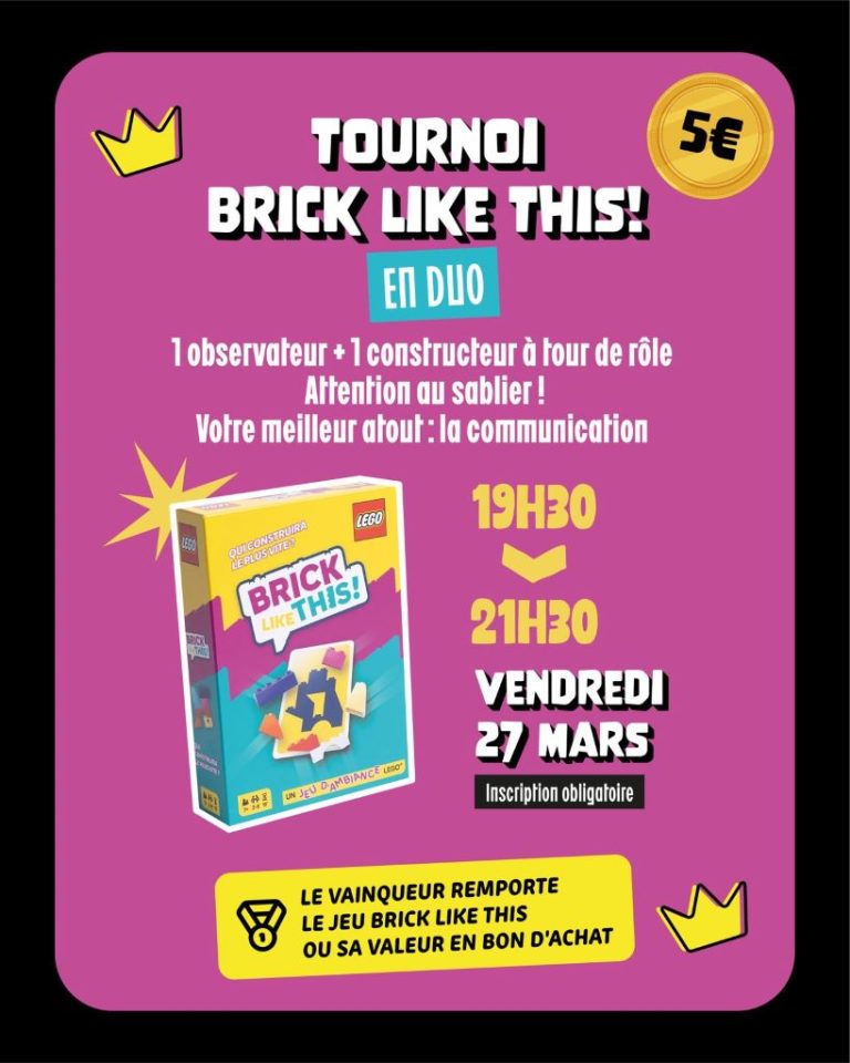 Photo de Tournoi LEGO en DUO !