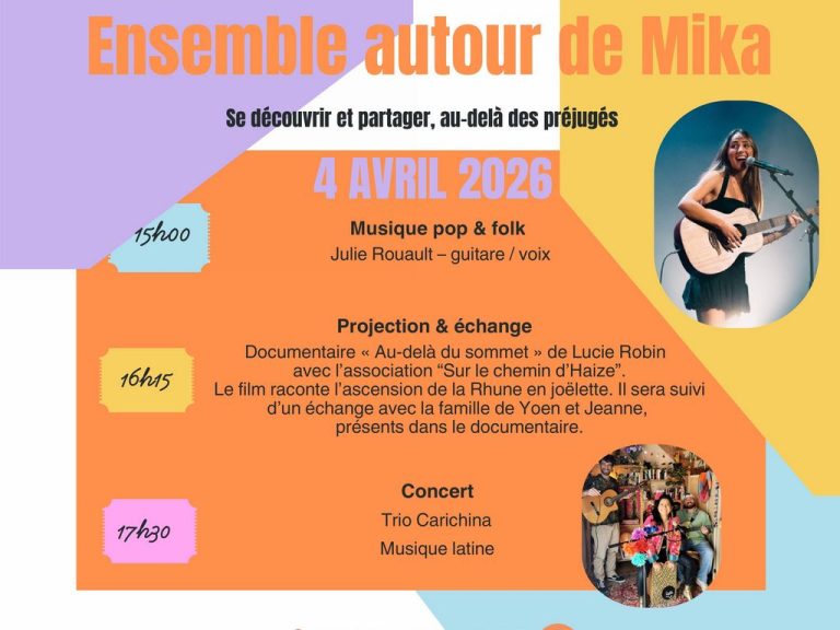Photo de Ensemble autour de MIKA