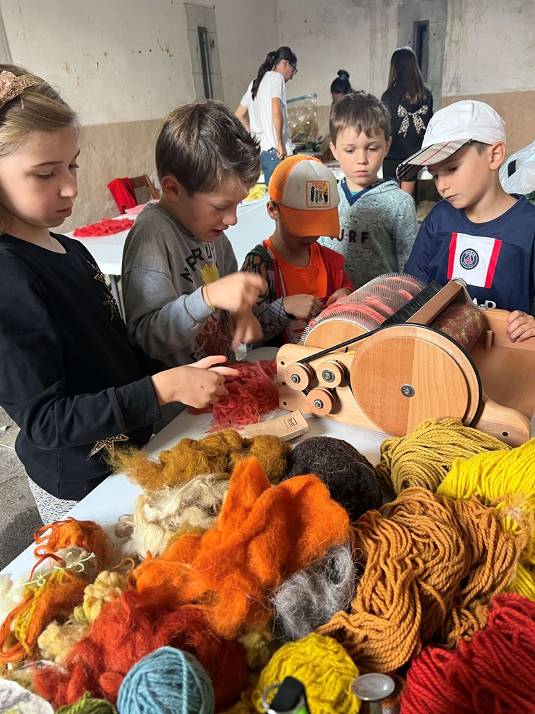 Photo de PARCC : atelier « découvrir la laine : initiation au feutrage », avec Natacha Sansoz