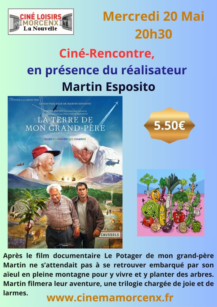 Photo de Ciné-Rencontre “La terre de mon grand père”