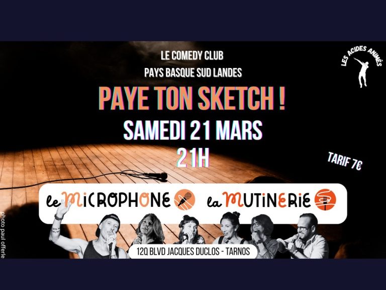 Photo de Spectacle Paye ton sketch