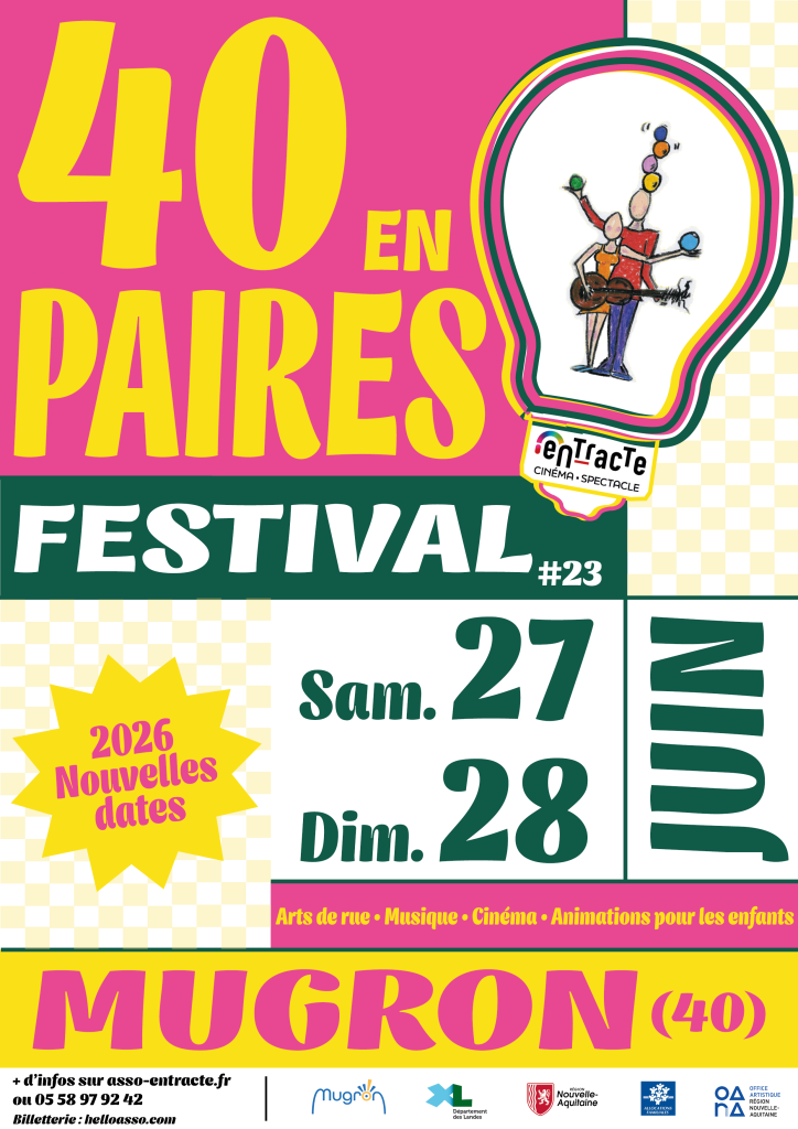 Photo de FESTIVAL 40 EN PAIRES – Samedi 27 juin