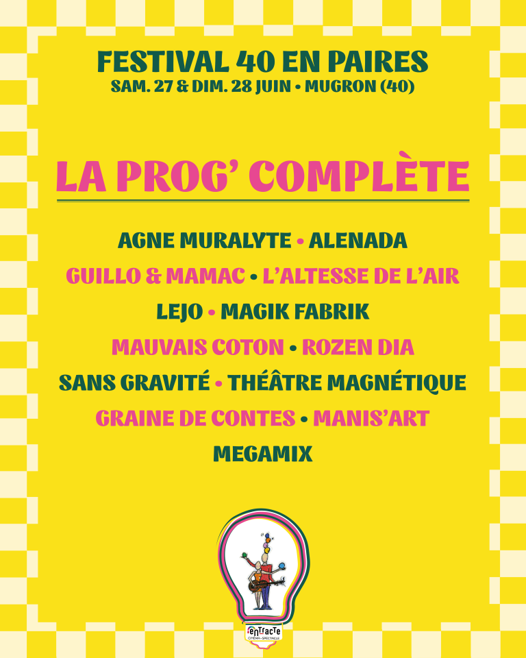 Photo de FESTIVAL 40 EN PAIRES – Samedi 27 juin