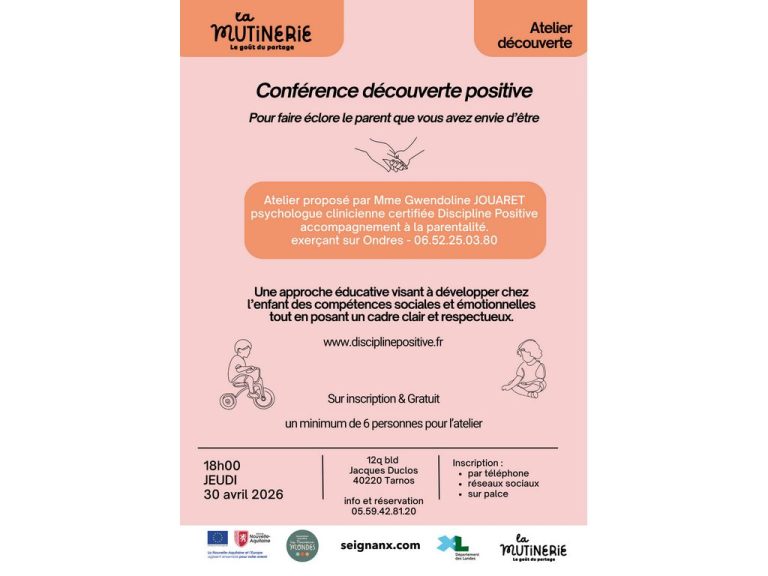 Photo de Conférence découverte positive