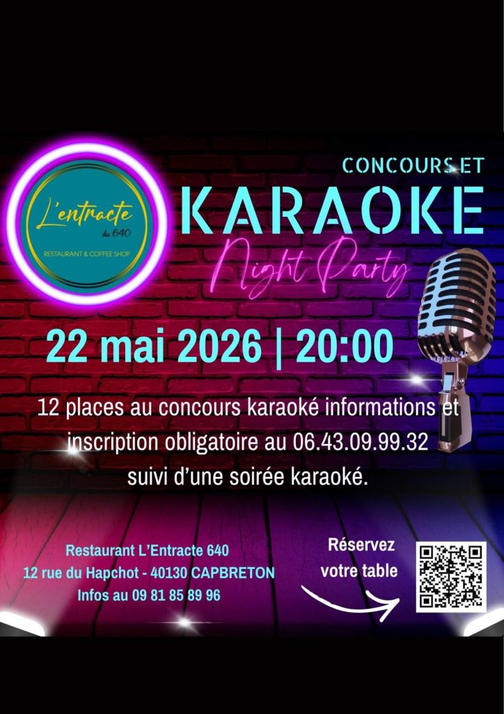 Photo de Karaoké Nigh Party à l’Entracte du 640