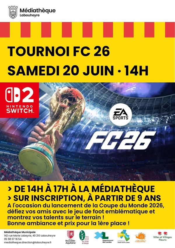 Photo de Tournoi jeu vidéo FC 26 sur Nintendo Switch 2