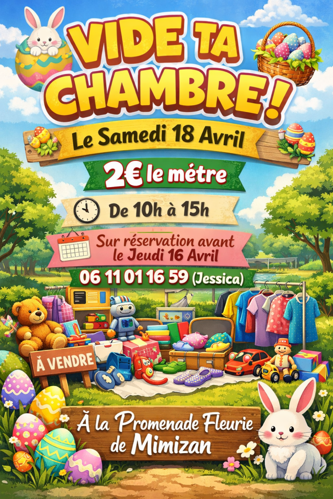Photo de Vide ta chambre