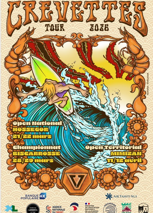 Photo de Finale du Crevettes Tour – Championnat de surf pour les Espoirs