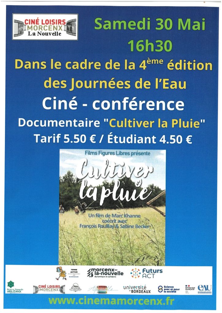 Photo de Ciné – conférence documentaire “Cultiver la pluie “