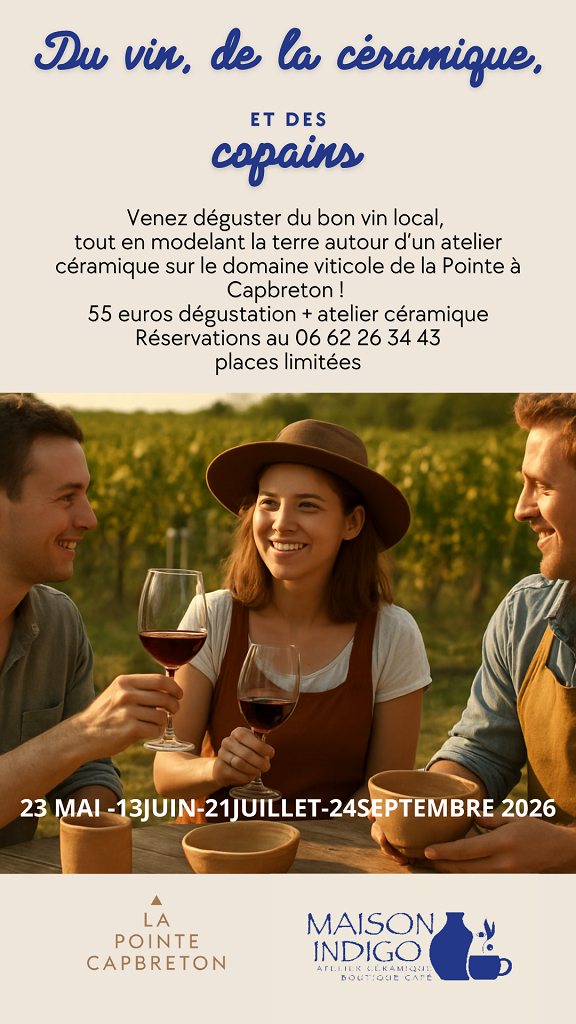Photo de Du vin, de la céramique et des copains
