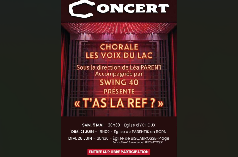 Photo de Concert chorale – Les Voix du Lac à Biscarrosse