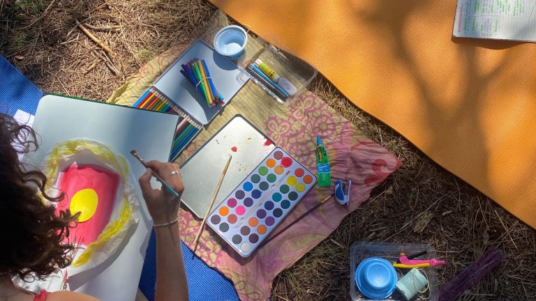 Photo de Atelier Yoga & Art-thérapie en plein air