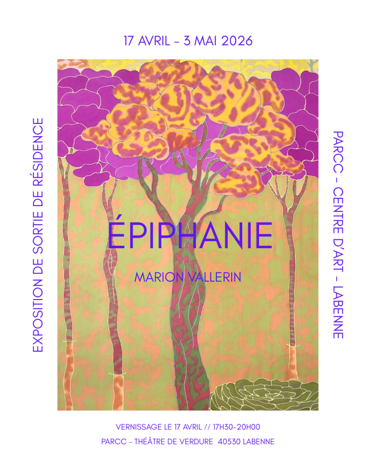 Photo de PARCC : exposition sortie de résidence Marion Vallerin