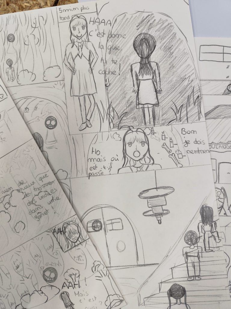 Photo de Stage MANGA – vacances de Pâques – Labenn’en Bulles