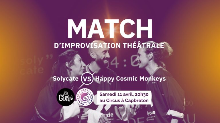 Photo de Circus Impro Théâtrale  :  Solycate VS Happy Cosmic Monkeys