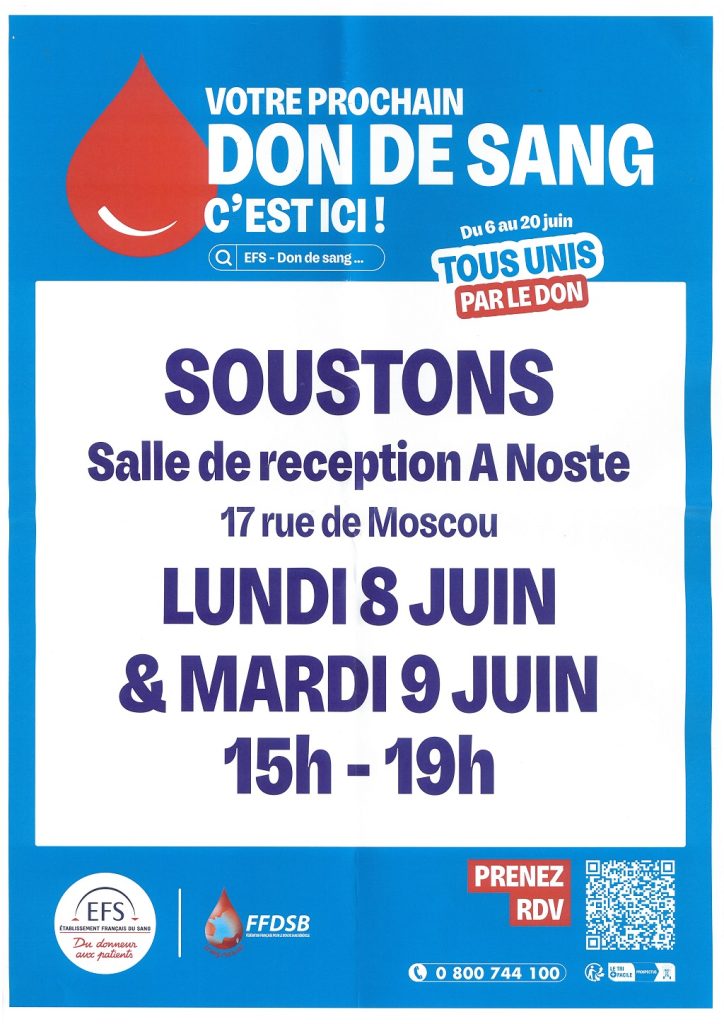 Photo de Don du sang