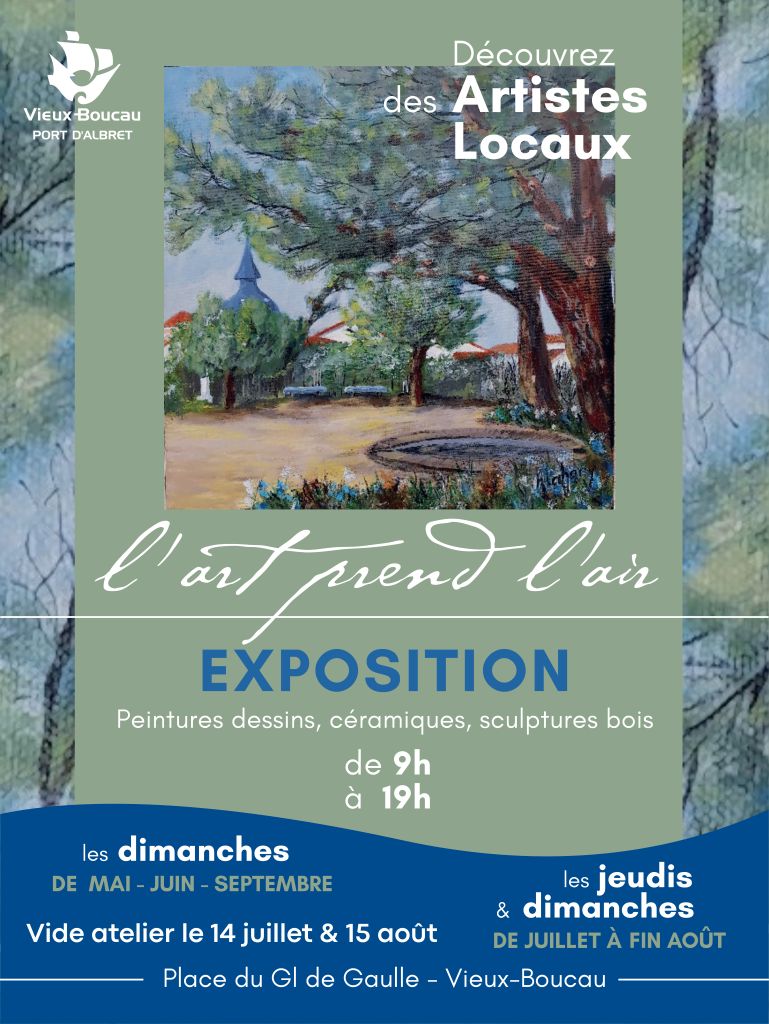 Photo de Exposition de peintures “Quand l’art prend l’air”