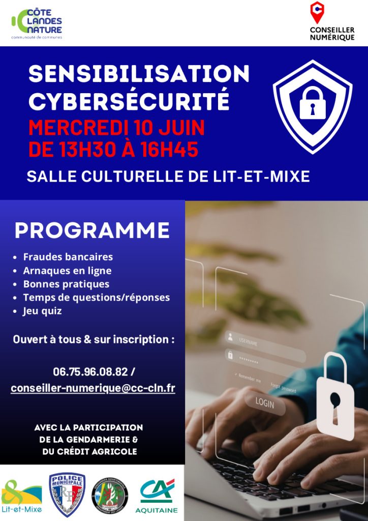 Photo de Sensibilisation cybersécurité