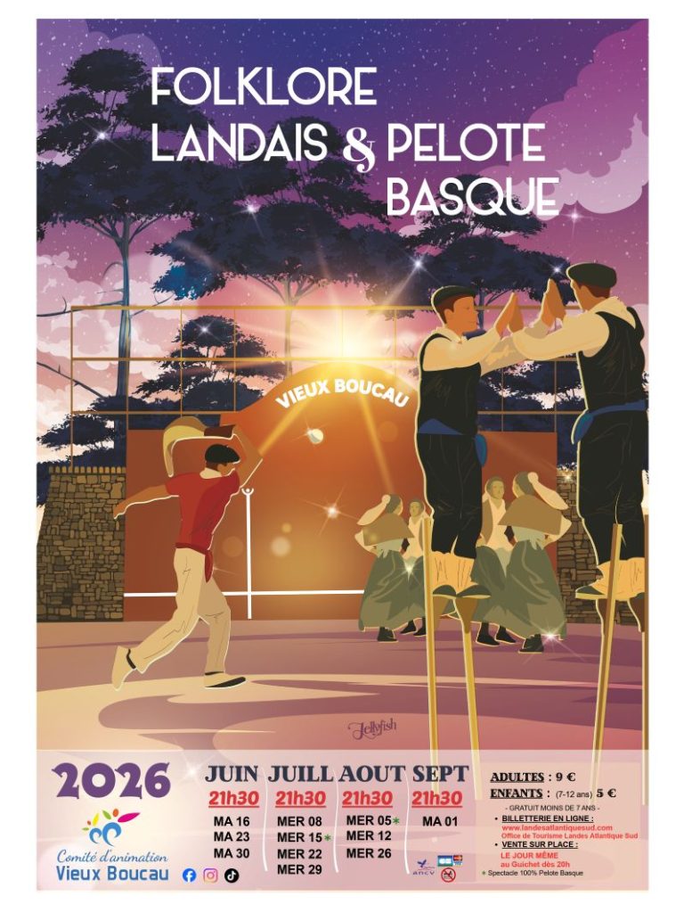 Photo de Pelote Basque et folklore landais