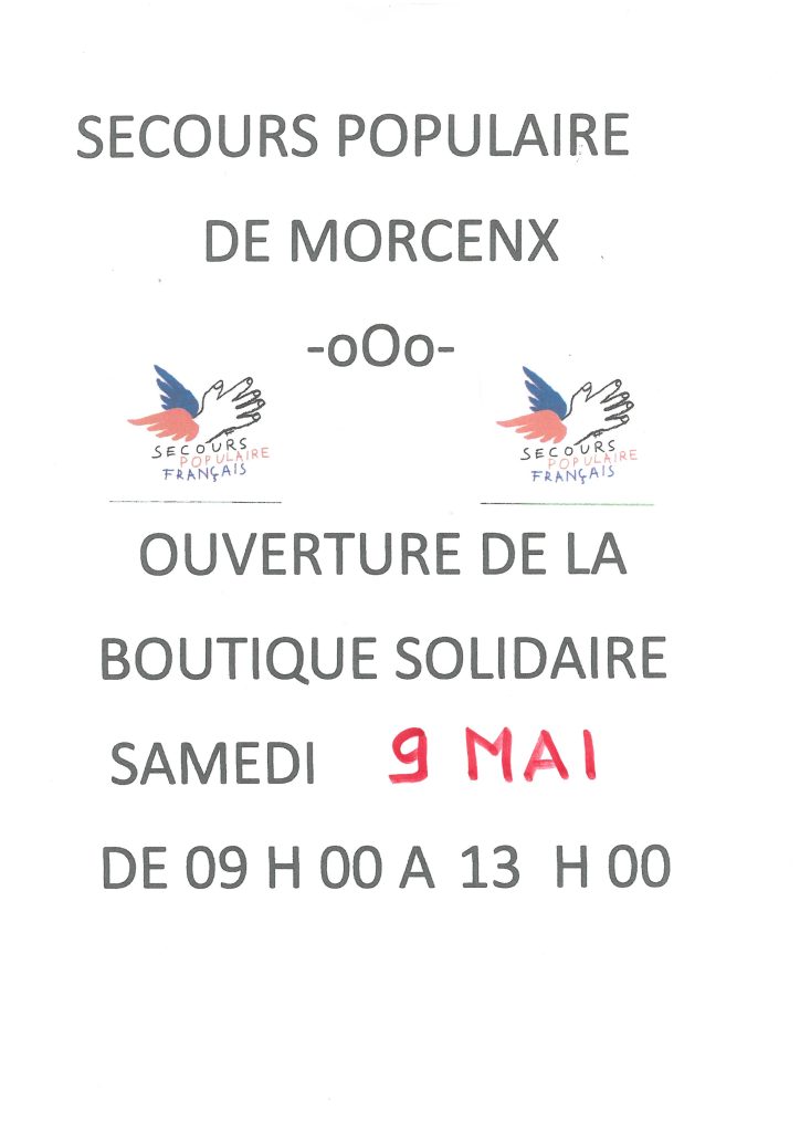 Photo de Ouverture de la boutique solidaire