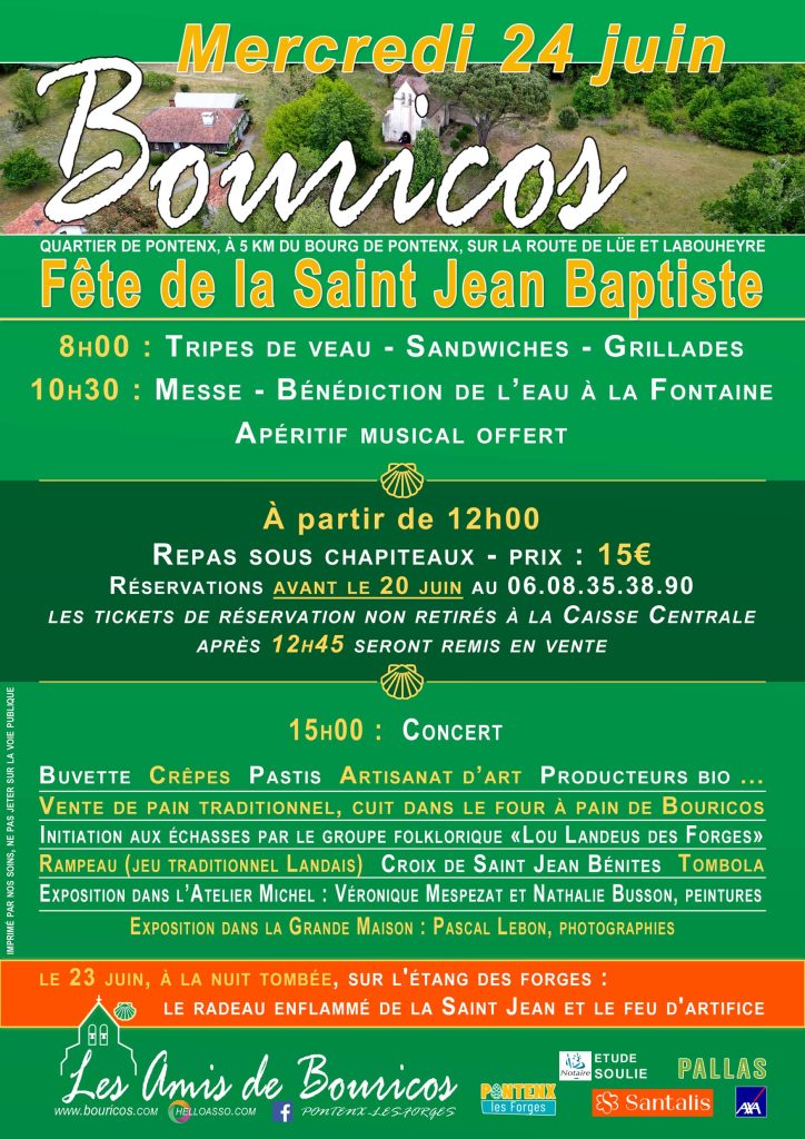 Photo de ANNULE – Fête de la St Jean Baptiste à Bouricos