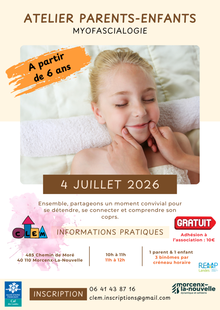 Photo de Atelier Parent-Enfant Myofascialogie / CLEM