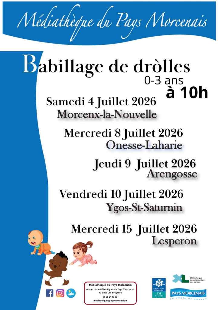 Photo de Babillage des dròlles-  Morcenx-La-Nouvelle