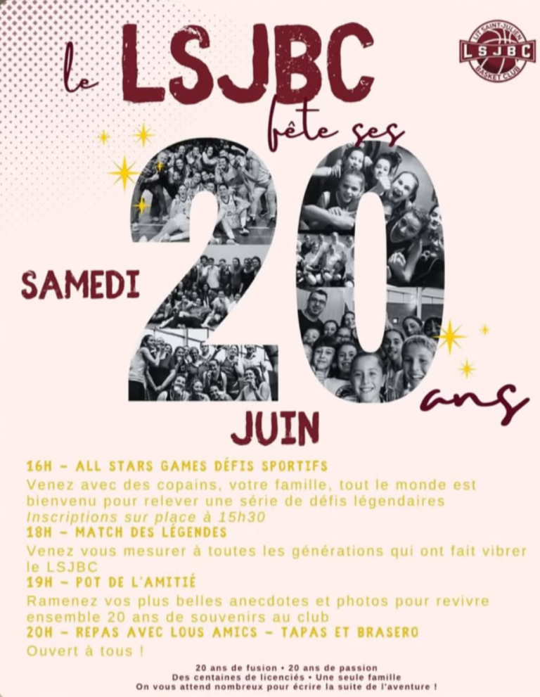 Photo de Le LSJBC fête ses 20 ans