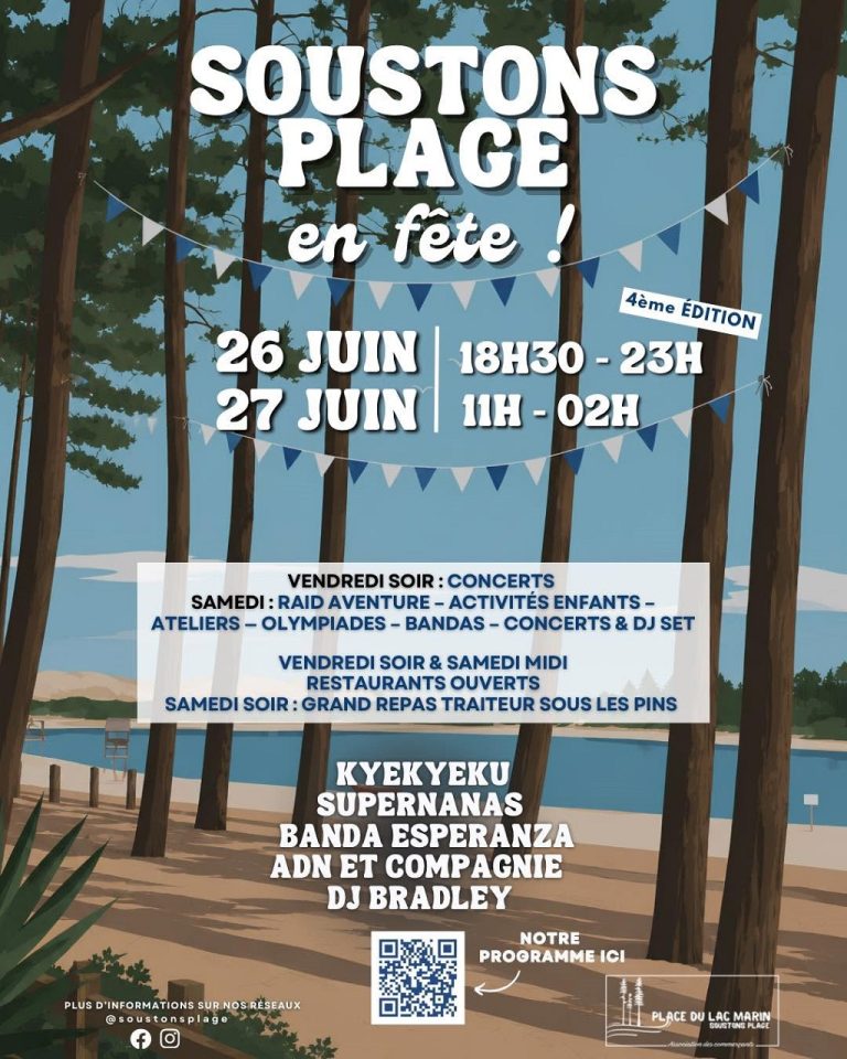 Photo de Soustons plage en fête
