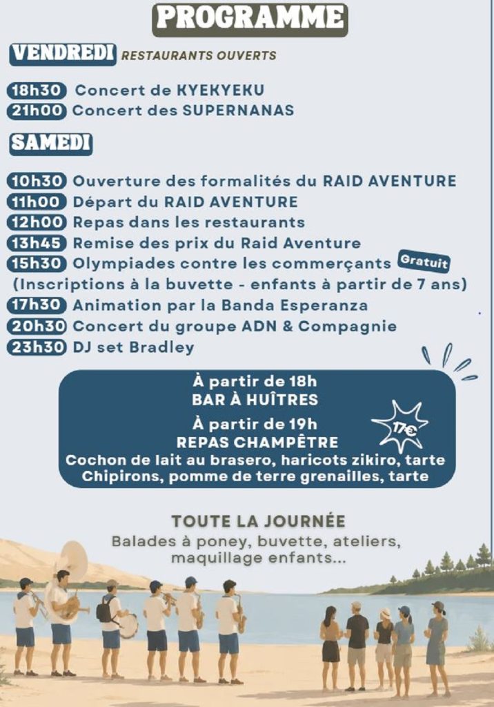 Photo de Soustons plage en fête