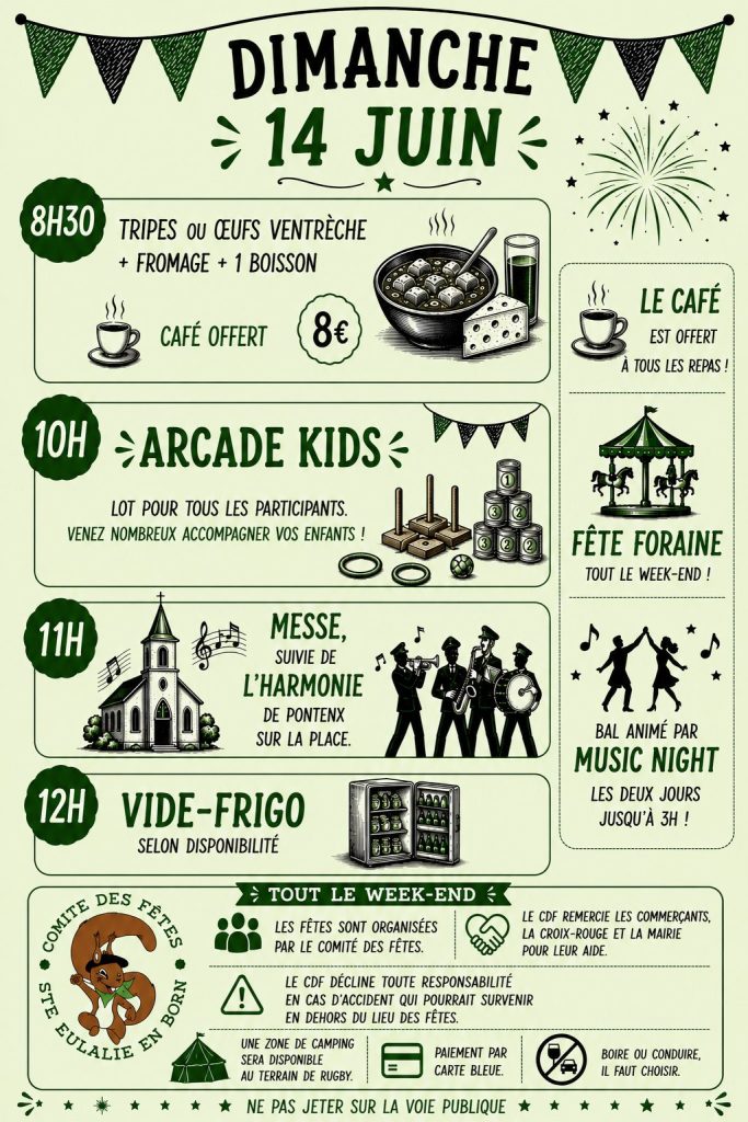 Photo de Fêtes patronales de Sainte-Eulalie-en-Born