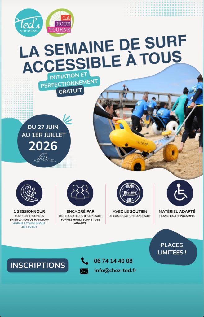 Photo de La semaine de surf accesible a tous